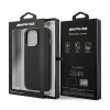 AMG AMHCP14LDOLBK iPhone 14 Pro 6,1 czarny/black hardcase Leather Hot Stamped