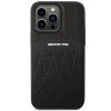 AMG AMHMP14XOSDBK iPhone 14 Pro Max 6,7 czarny/black hardcase Leather Curved Lines MagSafe