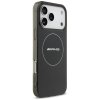 Etui AMG Double Layer Transparent        Smocked MagSafe do iPhone 17 Pro Max czarny
