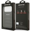 Etui AMG Leather Debossed Lines Logo do  iPhone 17 Pro Max czarny