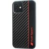 Audi Carbon Fiber Stripe iPhone 12/12 Pro 6.1 czarny/black hardcase AUS-TPUPCIP12P-R8/D1-BK