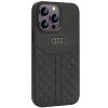 Audi Genuine Leather iPhone 14 Pro Max 6.7 czarny/black hardcase AU-TPUPCIP14PM-Q8/D1-BK