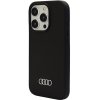 Audi Silicone Case iPhone 15 Pro Max 6.7 czarny/black hardcase AU-LSRIP15PM-Q3/D1-BK