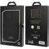 Audi Silicone Case iPhone 15 Pro Max 6.7 czarny/black hardcase AU-LSRIP15PM-Q3/D1-BK