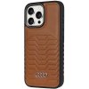 Audi Synthetic Leather MagSafe iPhone 14 Pro 6.1 brązowy/brown hardcase AU-TPUPCMIP14P-GT/D3-BN