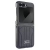 Audi Synthetic Leather MagSafe Z Flip6F741 czarny/black hardcase AU-TPUPCFlip6-Q5/D1-BK
