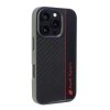 Audi Carbon Fiber Stripe iPhone 16 Pro 6.3 czarny/black hardcase AUS-TPUPCIP16P-R8/D1-BK