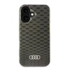 Audi IML Stitching Pattern MagSafeiPhone 16 6.1 czarny/black hardcase AU-IMLMIP16-Q5/D3-BK