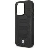 Etui BMW BMHMP14X22RPSK iPhone 14 Pro Max 6,7 czarny/black Leather Seats Pattern MagSafe