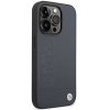 Etui BMW BMHMP14LSLLNA iPhone 14 Pro6,1 granatowy/navy hardcase Leather Hot Stamp MagSafe