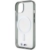 Etui BMW BMHMP14SHCRS iPhone 14 / 15 / 13 6.1 transparent hardcase Silver Ring MagSafe