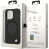 BMW BMHMP14XSILBK2 iPhone 14 Pro Max 6.7 czarny/black Signature Liquid Silicone MagSafe