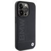 BMW BMHMP15XSLLBK iPhone 15 Pro Max 6.7 czarny/black MagSafe Leather Hot Stamp