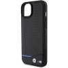 BMW BMHCP15M22NBCK iPhone 15 Plus / 14 Plus 6.7 czarny/black Leather Carbon