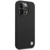 BMW BMHCP15XSILBK iPhone 15 Pro Max 6.7 czarny/black Silicone Metal Logo