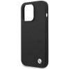 BMW BMHCP15XSILBK iPhone 15 Pro Max 6.7 czarny/black Silicone Metal Logo