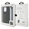 BMW BMHCP15L23RMRLK iPhone 15 Pro 6.1 czarny/black hardcase Signature Leather Wordmark Cord