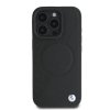 BMW BMHMP16L23RTPK iPhone 16 Pro 6.3czarny/black hardcase Sign Leather Half Textured And Circle MagSafe