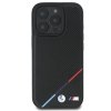 BMW BMHMP16L23PUPDK iPhone 16 Pro 6.3 czarny/black hardcase M Perforated Tricolor Line MagSafe