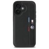 BMW BMHCP16S23PUPVK iPhone 16 6.1czarny/black hardcase M Perforated Tricolor Detail Line