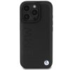 BMW BMHMP16XSLLBK iPhone 16 Pro Max 6.9 czarny/black hardcase Leather Hot Stamp MagSafe