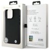 BMW BMHMP16L23RDDK iPhone 16 Pro 6.3    czarny/black hardcase Sign Leather Diamond Metal Logo MagSafe