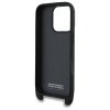 BMW BMHCP16X23PSVTK iPhone 16 Pro Max 6.9 czarny/black hardcase M Edition Carbon Tricolor Lines & Strap