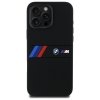 BMW BMHMP16X23SAXK iPhone 16 Pro Max     6.9 czarny/black hardcase Silicone Middle Stripe MagSafe