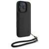 BMW BMHCP16X23RMRLK iPhone 16 Pro Max 6.9 czarny/black hardcase Signature Leather Wordmark Cord