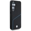 Etui BMW Leather Textured and Smooth     MagSafe do Samsung Galaxy S25 czarny