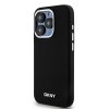 DKNY DKHMP14LSMCHLK iPhone 14 Pro 6.1 czarny/black hardcase Liquid Silicone Small Metal Logo MagSafe