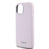 DKNY DKHMP15MSMCHLP iPhone 15 Plus / 14Plus 6.7 różowy/pink hardcase Liquid Silicone Small Metal Logo MagSafe
