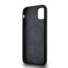 DKNY DKHMN61SNYACH iPhone 11 / Xr 6.1czarny/black hardcase Liquid Silicone White Printed Logo MagSafe