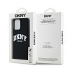 DKNY DKHMP14XSNYACH iPhone 14 Pro Max 6.7 czarny/black hardcase Liquid Silicone White Printed Logo MagSafe