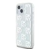 DKNY DKHCP15SLCPEPT iPhone 15 / 14 / 13 6.1 biały/white hardcase Liquid Glitter Multilogo