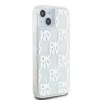 DKNY DKHCP15SLCPEPT iPhone 15 / 14 / 13 6.1 biały/white hardcase Liquid Glitter Multilogo
