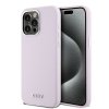 DKNY DKHMP15XSMCHLP iPhone 15 Pro Max6.7 różowy/pink hardcase Liquid Silicone Small Metal Logo MagSafe
