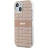 DKNY DKHMP15SHRHSEP iPhone 15 / 14 / 136.1 różowy/pink hardcase IML Mono & Stripe MagSafe