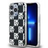 DKNY DKHCP15XHDLCEK iPhone 15 Pro Max6.7 czarny/black hardcase IML Checkered Mono Pattern