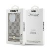 DKNY DKHMP14XHCPTSE iPhone 14 Pro Max6.7 beżowy/beige hardcase IML Checkered Mono Pattern & Printed Stripes MagSafe