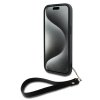 DKNY DKHCP15MPBSWSK iPhone 15 Plus6.7 czarny/black hardcase Wrist Strap Stock Logo
