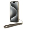 DKNY DKHCP15SPBSWSE iPhone 15 / 14 / 136.1 beżowy/beige hardcase Wrist Strap Stock Logo