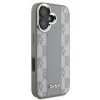 DKNY DKHMP16SPCPVSLE iPhone 16 6.1 beżowy/beige hardcase Checkered Pattern Magsafe