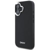 DKNY DKHMP16SPSCMCLK iPhone 16 6.1czarny/black hardcase Plain Silver Logo MagSafe