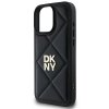 DKNY DKHCP16LPQDSLK iPhone 16 Pro 6.3czarny/black Quilted Stack Logo