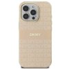 DKNY DKHMP16LHRHSEP iPhone 16 Pro 6.3różowy/pink hardcase Repeat texture patern & Stripe MagSafe