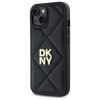 DKNY DKHCP15SPQDSLK iPhone 15 6.1       czarny/black Quilted Stack Logo