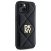 DKNY DKHCP15SPQDSLK iPhone 15 6.1       czarny/black Quilted Stack Logo
