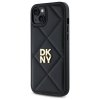 DKNY DKHCP15MPQDSLK iPhone 15 Plus 6.7  czarny/black Quilted Stack Logo