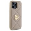 DKNY DKHCP14XPQDSLE iPhone 14 Pro Max    6.7 beżowy/beige Quilted Stack Logo